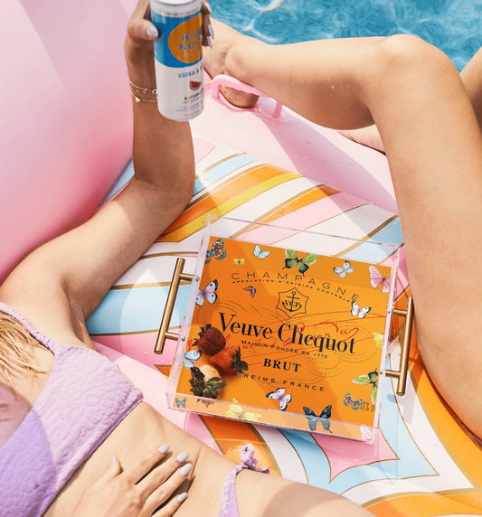 Bubbly Butterfly Large Tray