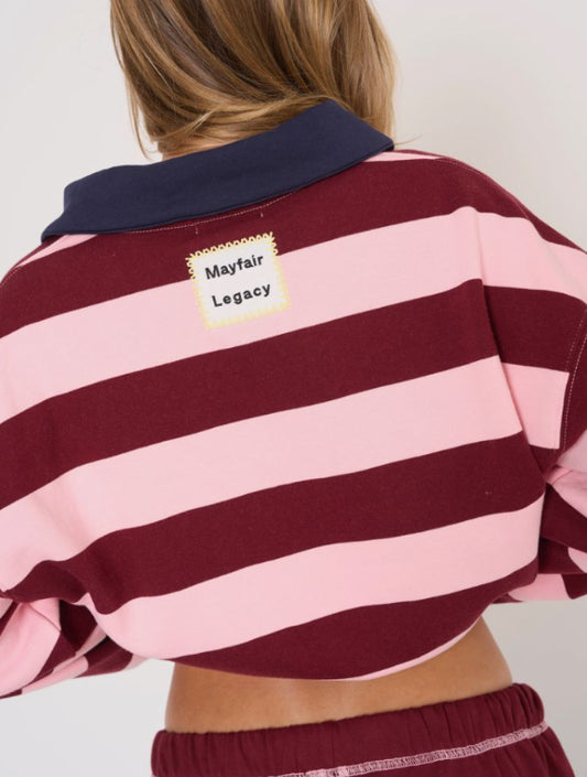 COME AS YOU ARE COLLARD SWEATSHIRT