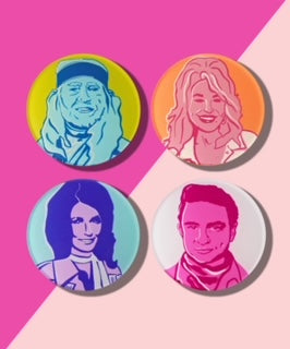 Country Legends Coasters