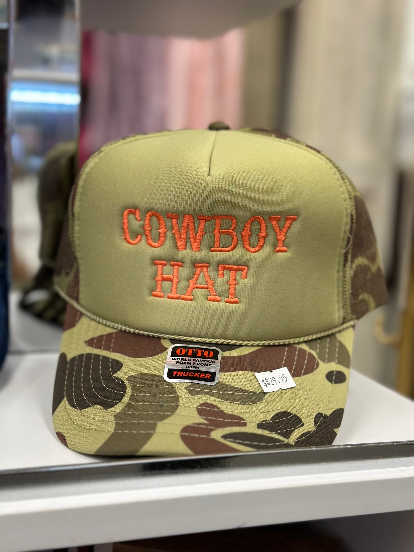 Cowboy Trucker Hat