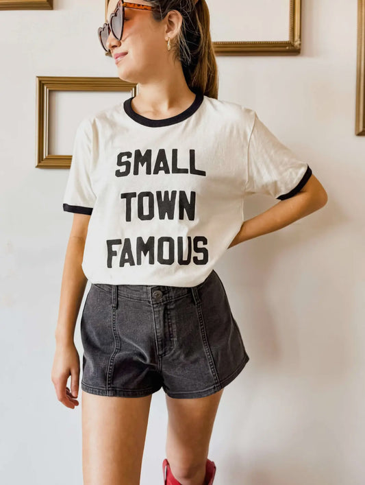 Small town famous tee