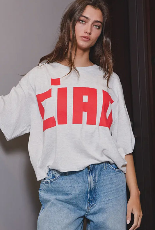 Jersey Boxy Crop Top