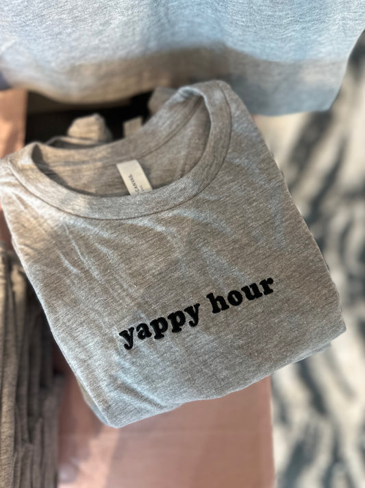 Yappy hour tee